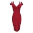 Rochie teacă Mariah burgundy