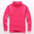 Rollkragenpullover für Kinder L509 dunkelrosa