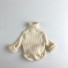 Rollkragenpullover für Kinder L602 beige