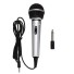 Ručný mikrofón K1513 strieborná