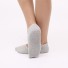 Rutschfeste Damen-Tanzsocken grau