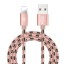 Rýchlonabíjací USB kábel pre iPhone J2722 ružová