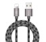 Rýchlonabíjací USB kábel pre iPhone J2722 sivá