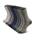Sada 5 párov zimných ponožiek pre mužov aj ženy Vlnené teplé ponožky Unisex lyžiarske ponožky veľkosti 39-47 4