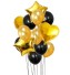 Sada balónků - 14 ks zlatá