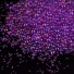 Sada skleněných kuliček na výrobu šperků fialová