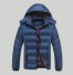 Sammy J2630 Herren-Winterjacke blau