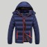 Sammy J2630 Herren-Winterjacke dunkelblau