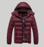 Sammy J2630 Herren-Winterjacke weinrot