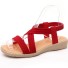 Sandały damskie Anette czerwony