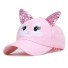 Șapcă de iepure pentru bebeluși roz