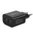 Schnellladeadapter 40 W 2x USB-C-Anschluss schwarz