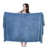 Schnelltrocknendes Handtuch Weiches Baumwollhandtuch Schnelltrocknendes Handtuch Weiches Baumwollhandtuch 140 x 70 cm blau