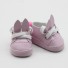 Schnürschuhe für A1-Puppe rosa