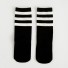 Schwarz-weiße Mädchensocken 5