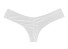 Seksowne majtki damskie w bikini biały