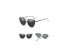 Seksowne modne okulary damskie J533 1