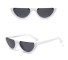 Seksowne okulary przeciwsłoneczne damskie J3121 biały