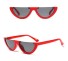Seksowne okulary przeciwsłoneczne damskie J3121 czerwony