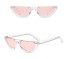 Seksowne okulary przeciwsłoneczne damskie J3121 różowy