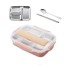 Set aus Bento-Box und Besteck 3-tlg rosa