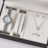 Set cadou de bijuterii și ceasuri de damă Z364 argint