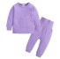 Set de trening pentru copii L1219 violet deschis