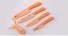 Set hochwertiger Keramikmesser J2963 orange