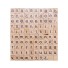 Set mit 100 Scrabble-Buchstaben 2