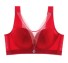 Sexy gepolsterter Damen-BH rot