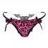 Sexy Leoparden-Tanga für Damen rosa