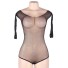 Sexy Mesh-Body für Damen B800 schwarz