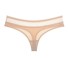 Sexy Tanga für Damen beige