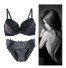 Sexy Unterwäsche-Set für Damen schwarz