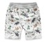 Shorts mit Dinosaurier-Print für Jungen J1329 grün