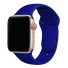 Silikonarmband für Apple Watch 38 mm / 40 mm / 41 mm Größe ML dunkelblau