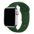 Silikonarmband für Apple Watch 38 mm / 40 mm / 41 mm Größe ML dunkelgrün