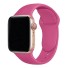 Silikonarmband für Apple Watch 38 mm / 40 mm / 41 mm Größe ML dunkelrosa