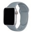 Silikonarmband für Apple Watch 38 mm / 40 mm / 41 mm Größe ML grau