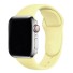 Silikonarmband für Apple Watch 38 mm / 40 mm / 41 mm Größe ML hellgelb