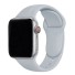 Silikonarmband für Apple Watch 38 mm / 40 mm / 41 mm Größe ML hellgrau