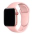 Silikonarmband für Apple Watch 38 mm / 40 mm / 41 mm Größe ML hellrosa