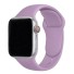 Silikonarmband für Apple Watch 38 mm / 40 mm / 41 mm Größe ML hellviolett