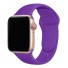 Silikonarmband für Apple Watch 38 mm / 40 mm / 41 mm Größe ML lila