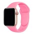 Silikonarmband für Apple Watch 38 mm / 40 mm / 41 mm Größe ML rosa