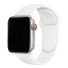 Silikonarmband für Apple Watch 38 mm / 40 mm / 41 mm Größe ML weiß