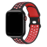 Silikonarmband für Apple Watch 38 mm / 40 mm / 41 mm ML rot