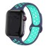 Silikonarmband für Apple Watch 38 mm / 40 mm / 41 mm ML T875 türkis