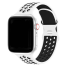 Silikonarmband für Apple Watch 38 mm / 40 mm / 41 mm ML weiß