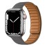 Silikonarmband für Apple Watch 38 mm / 40 mm / 41 mm T854 dunkelgrau